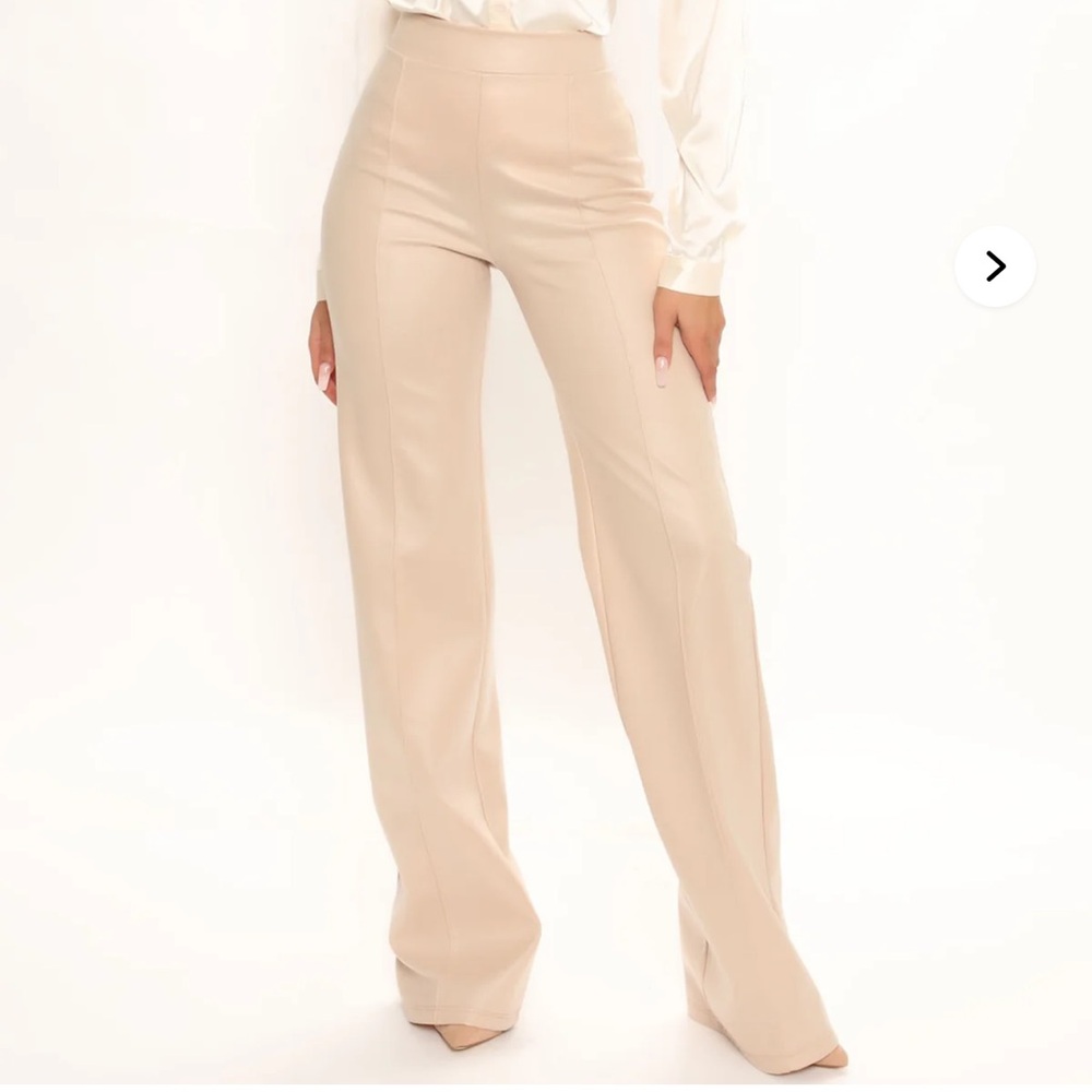 Elegant Cream Women's Pants - Picture 5 of 5